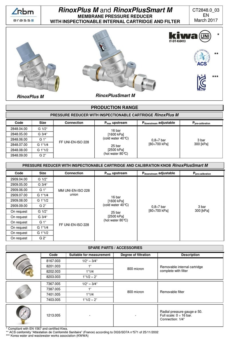 RBM RinoxPlus M Technical sheet RBM RinoxPlus M Technical sheet