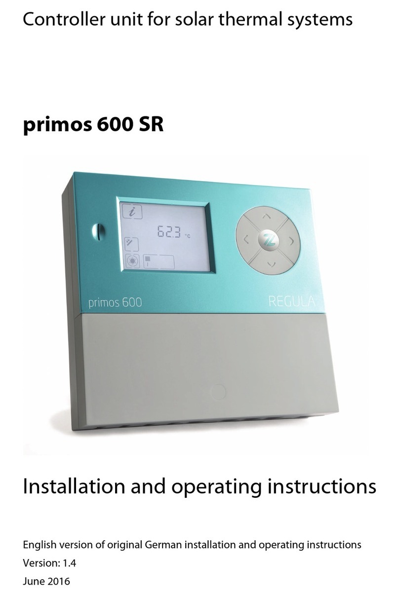 Prozeda primos 600 SR User manual