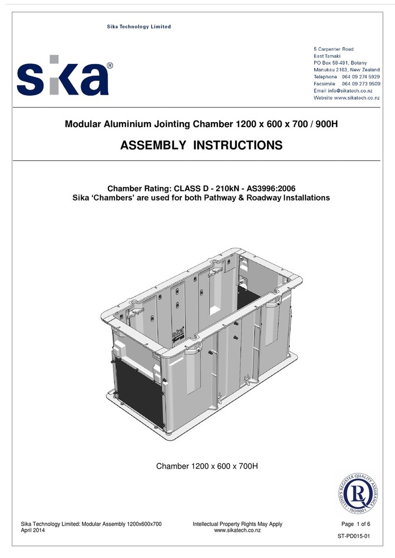 SIKA Chamber Assembly instructions SIKA Chamber Assembly instructions