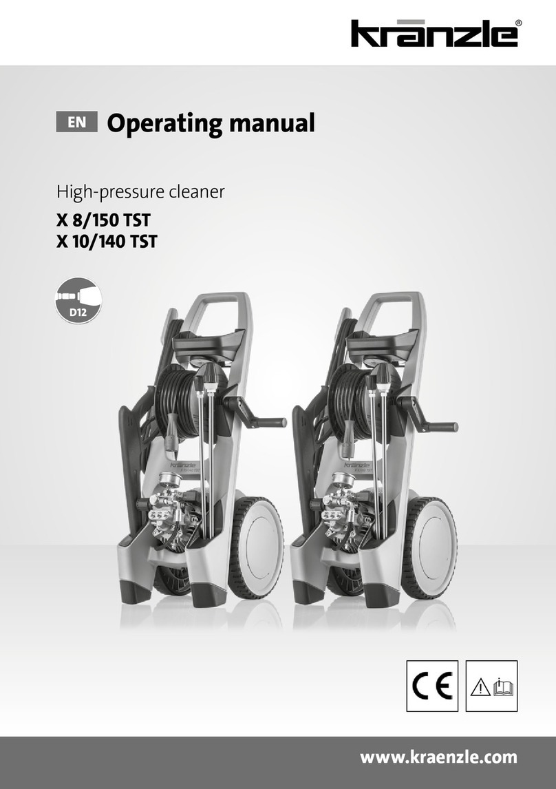 Kranzle X 8/150 TST User manual