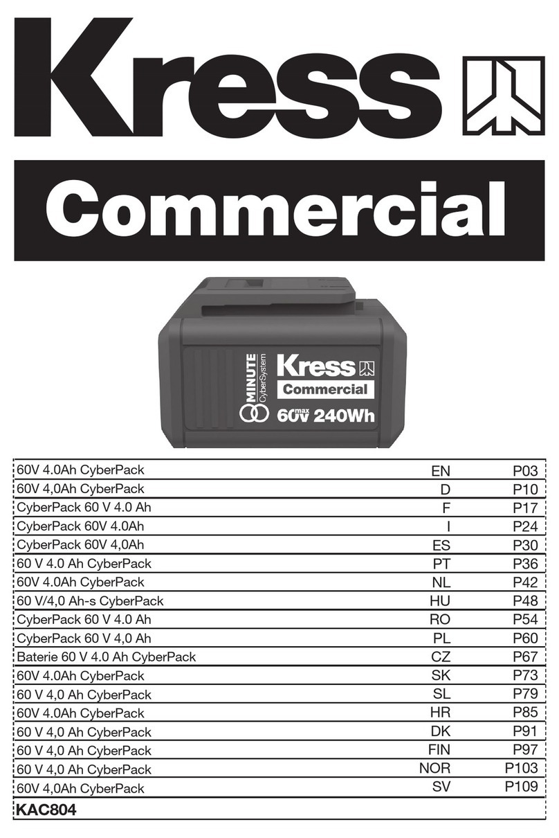KRESS KAC804 User manual