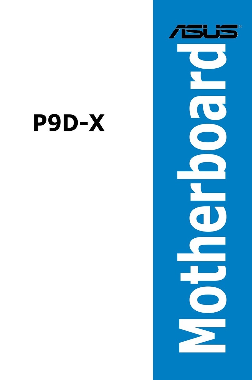 Asus P9D-X User manual