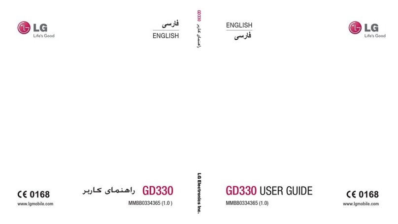 LG GD330 User manual