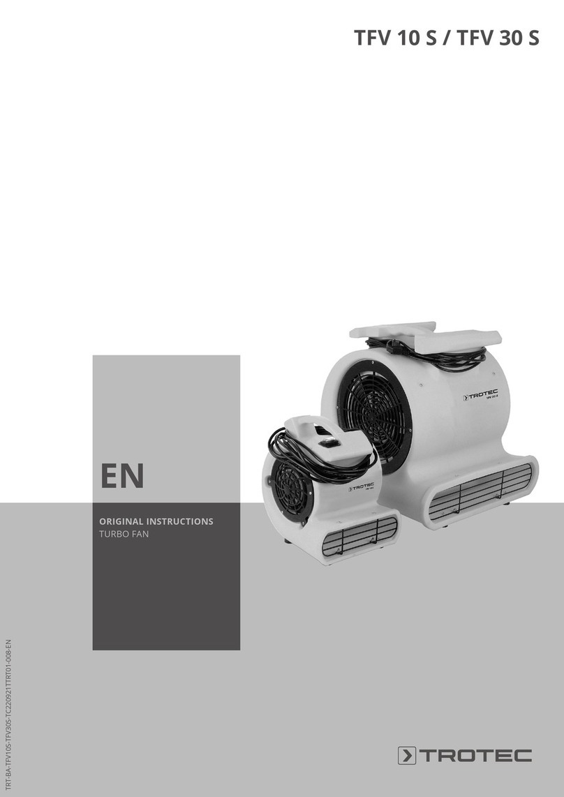 Trotec TFV 30 S User manual