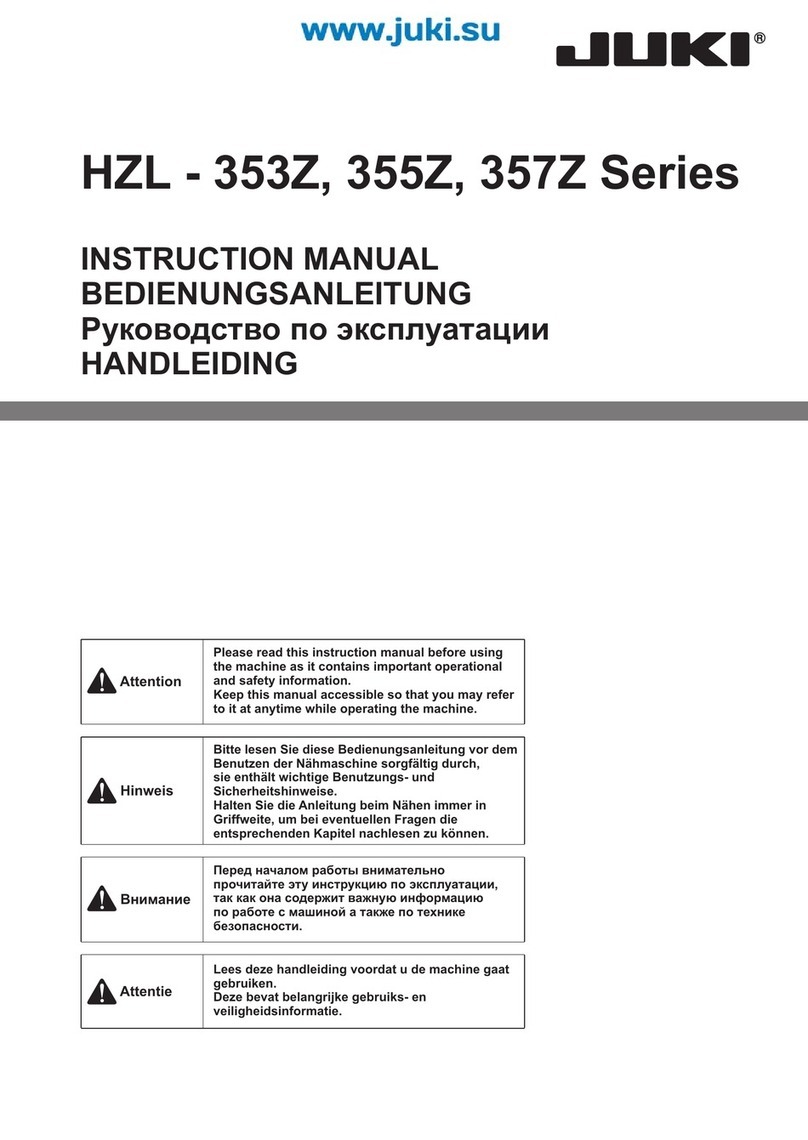 JUKI HZL-355ZW-A User manual JUKI HZL-355ZW-A User manual