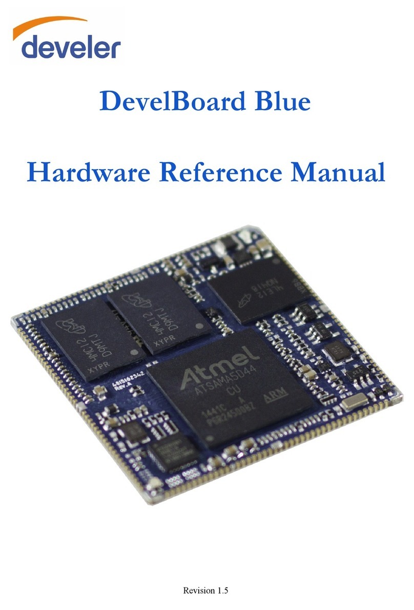 Atmel develer DevelBoard Blue Quick user guide Atmel develer DevelBoard Blue Quick user guide