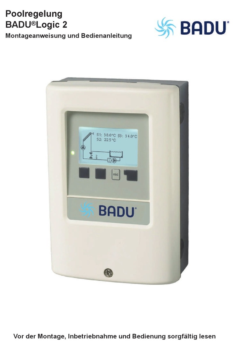 BADU Logic 2 Installation and operating instructions