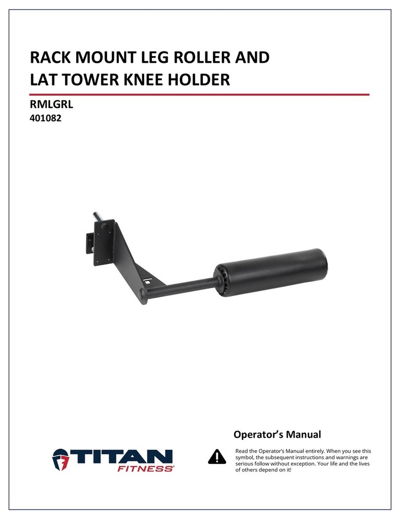 Titan Fitness RMLGRL quick start guide