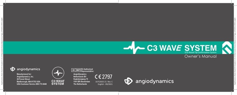 AngioDynamics C3 WAVE owner's manual