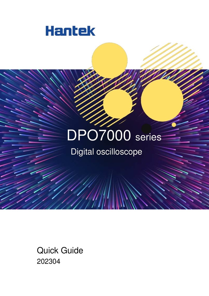 Hantek DPO7000 Series User manual