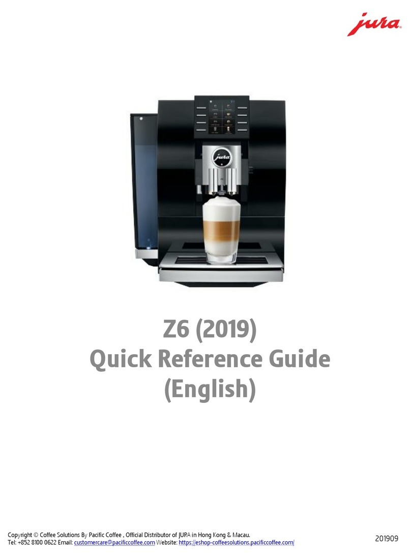 Jura Z6 User manual