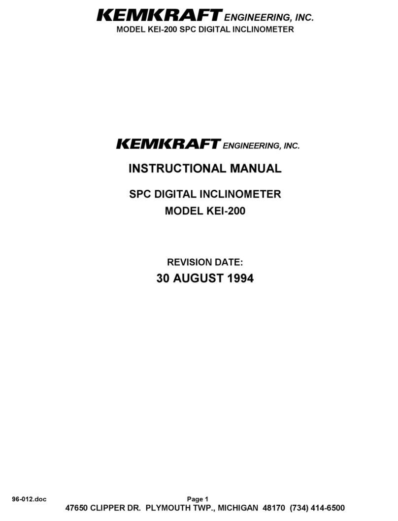 KEMKRAFT KEI-200 instruction manual