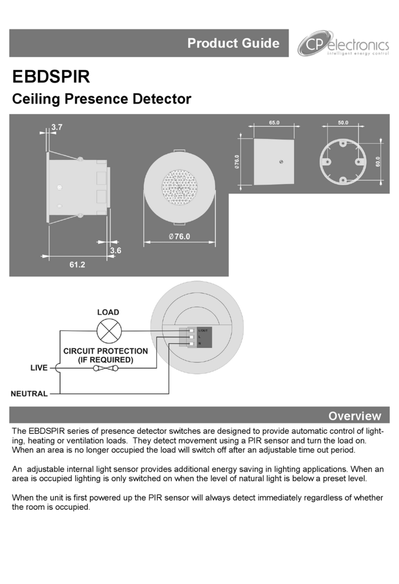 C.P. Electronics EBDSPIR User manual