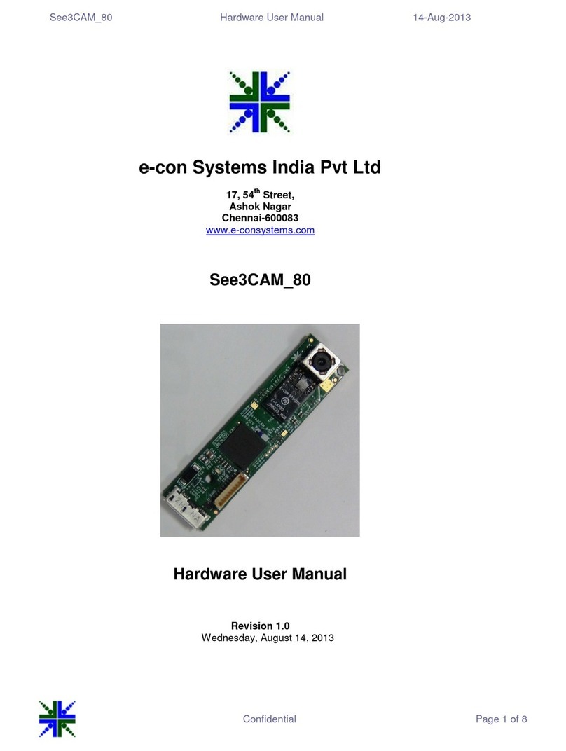 e-con Systems See3CAM 80 Instructions for use