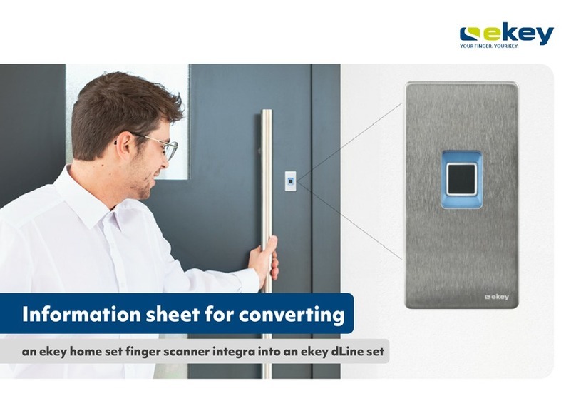eKey Home Manual eKey Home Manual