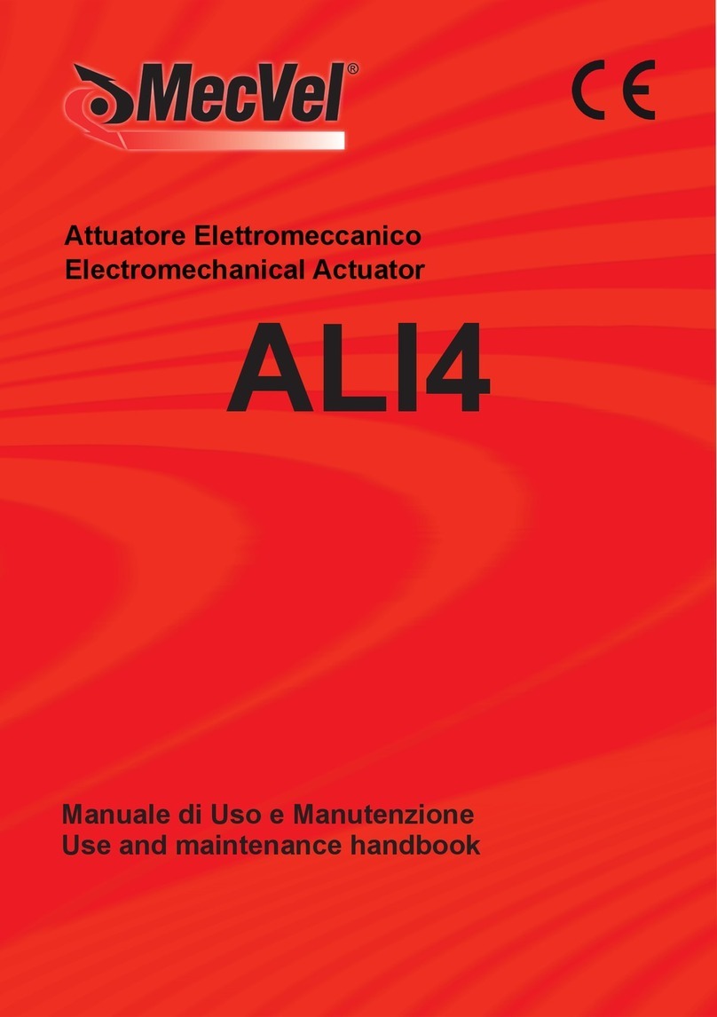 MecVel ALI4 Manual