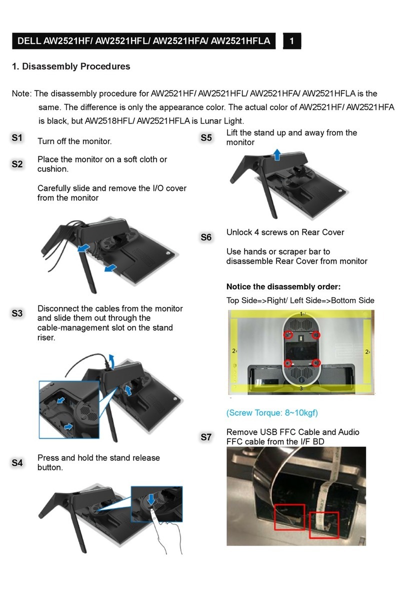 Dell AW2521HF Manual