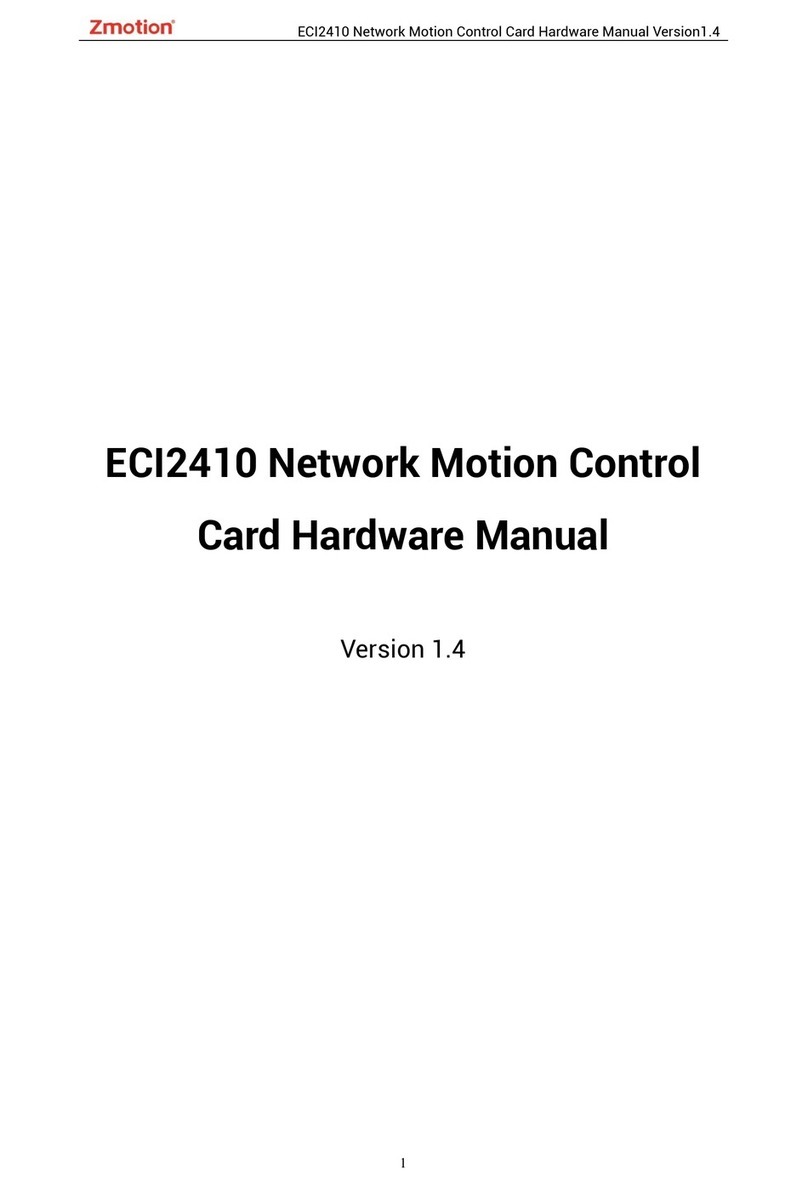 Zmotion ECI2410 Series Hardware manual