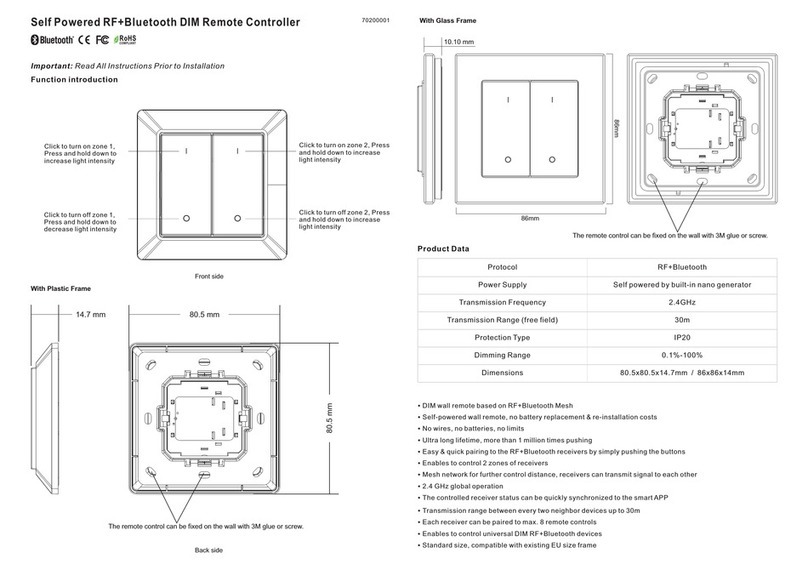 Sunricher SR-SBP2801K4-DIM-G2 User manual