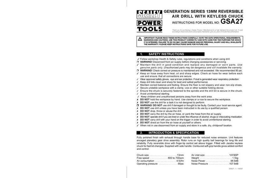 Sealey GENERATION Series User manual