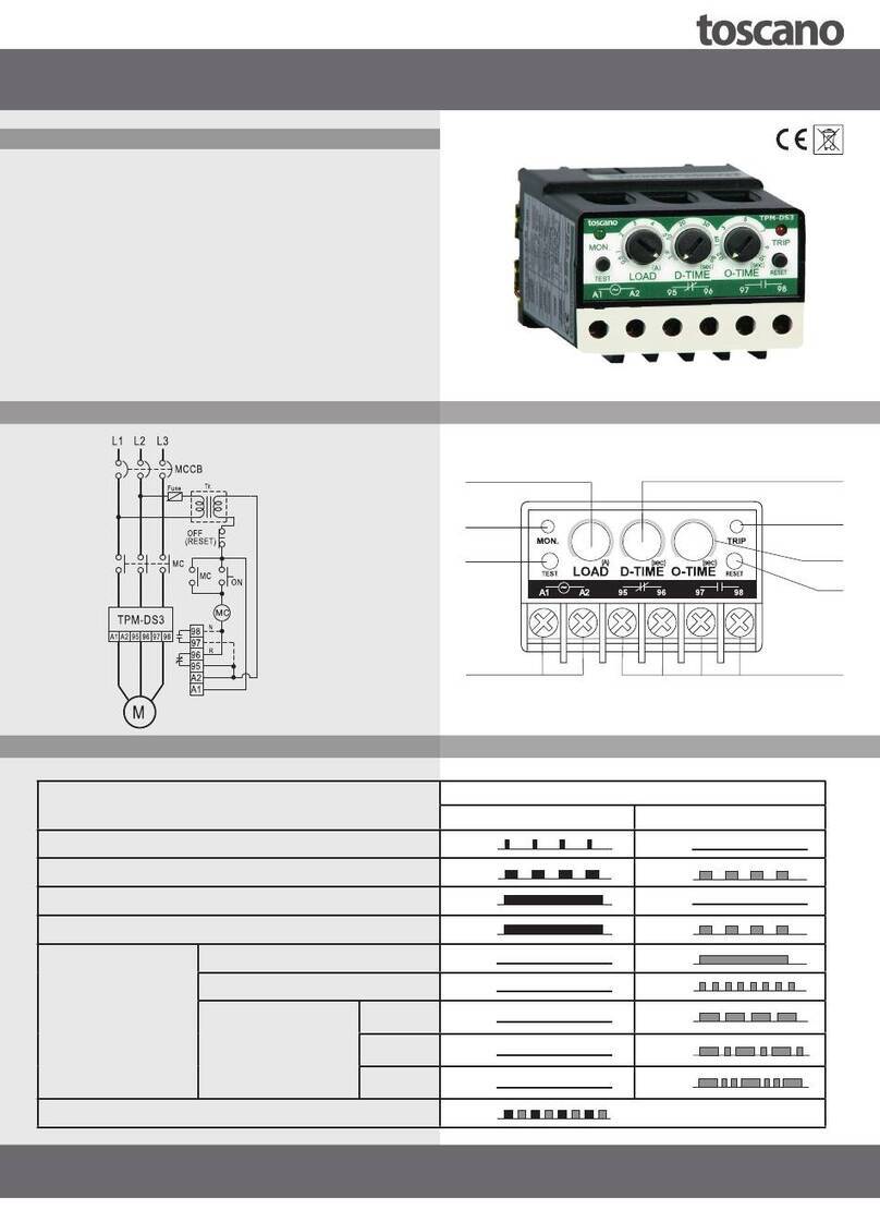 toscano TPM-DS3 User manual