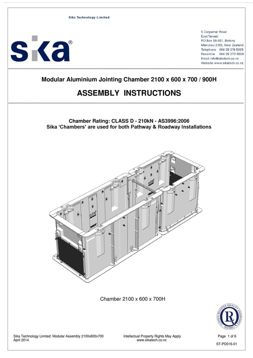 SIKA Chamber Assembly instructions