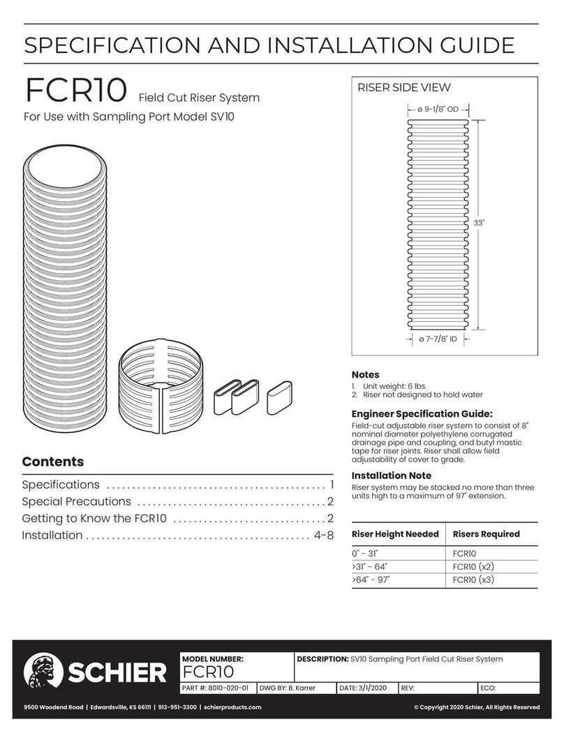 Schier FCR10 installation guide Schier FCR10 installation guide