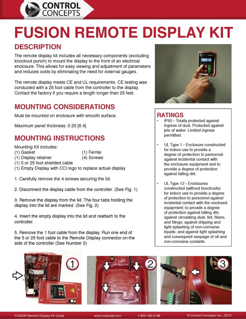 Control Concepts Fusion User manual