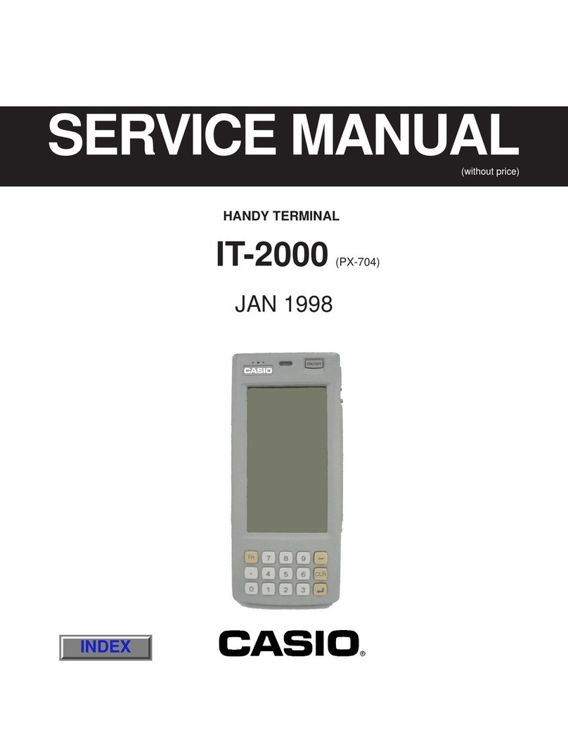 Casio Cassiopeia IT-2000 User manual