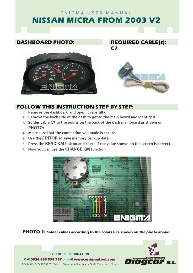 Diagcar ENIGMA user manual