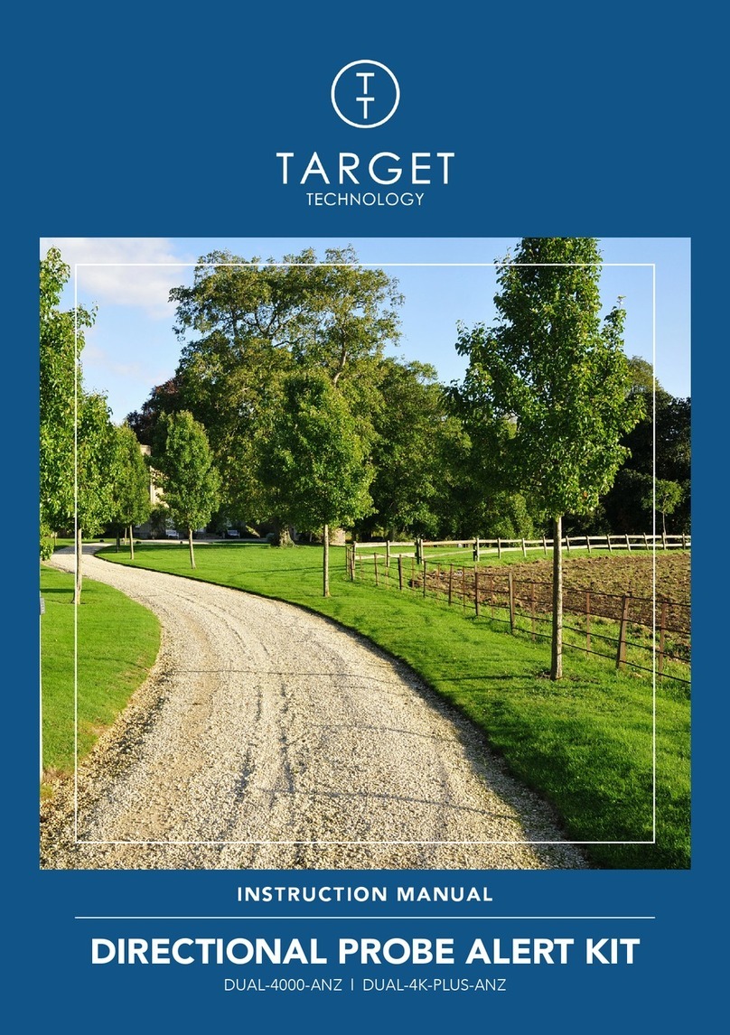 TARGET TECHNOLOGY DUAL-4000-ANZ instruction manual