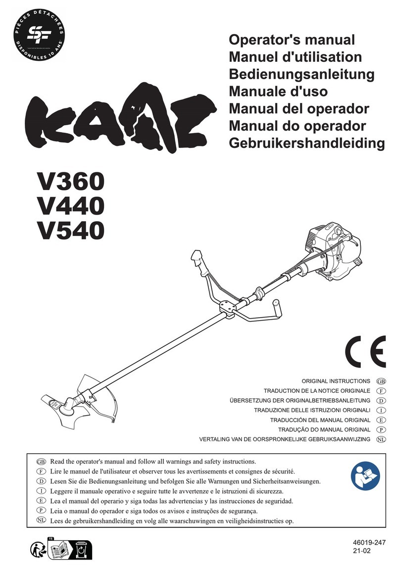 KAAZ V360 Operator's manual