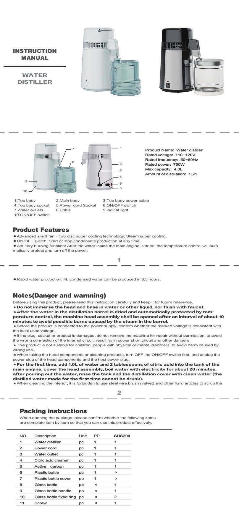 AZDENT K40101S instruction manual