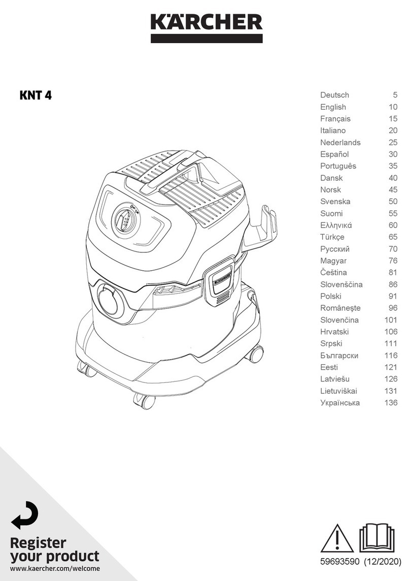 Kärcher KNT 4 User manual