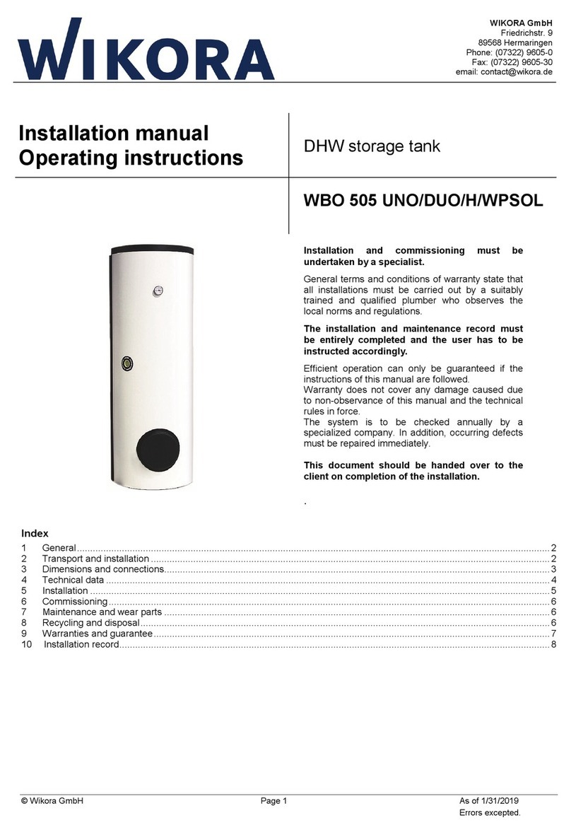 WIKORA WBO 505 UNO Technical Document