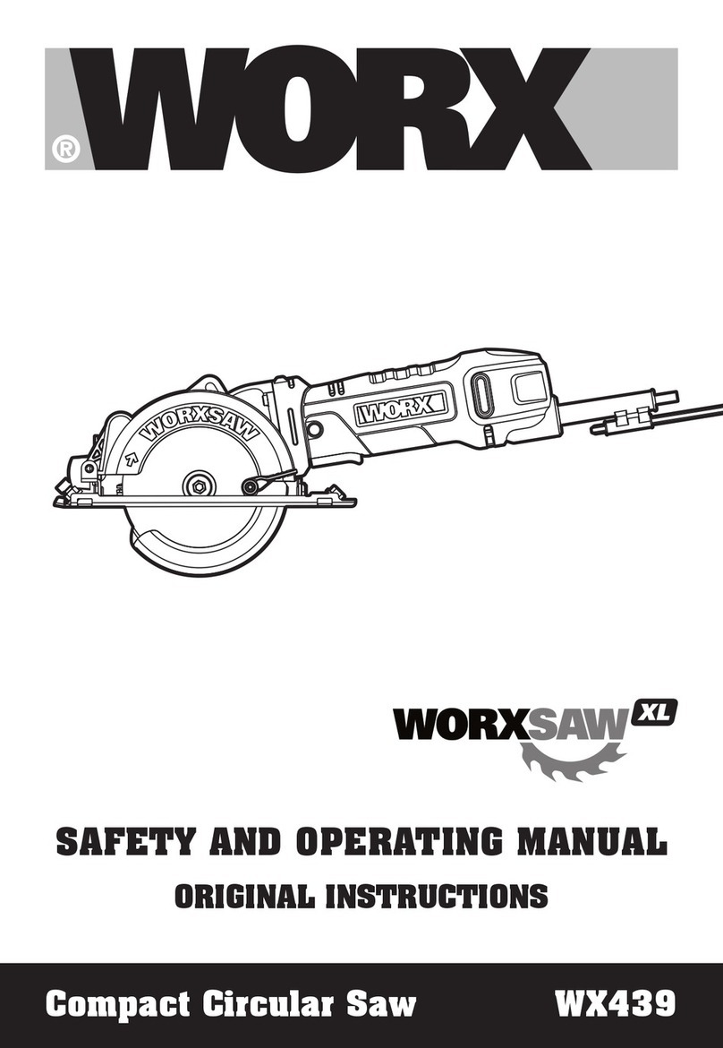 Worx WX439 Installation manual