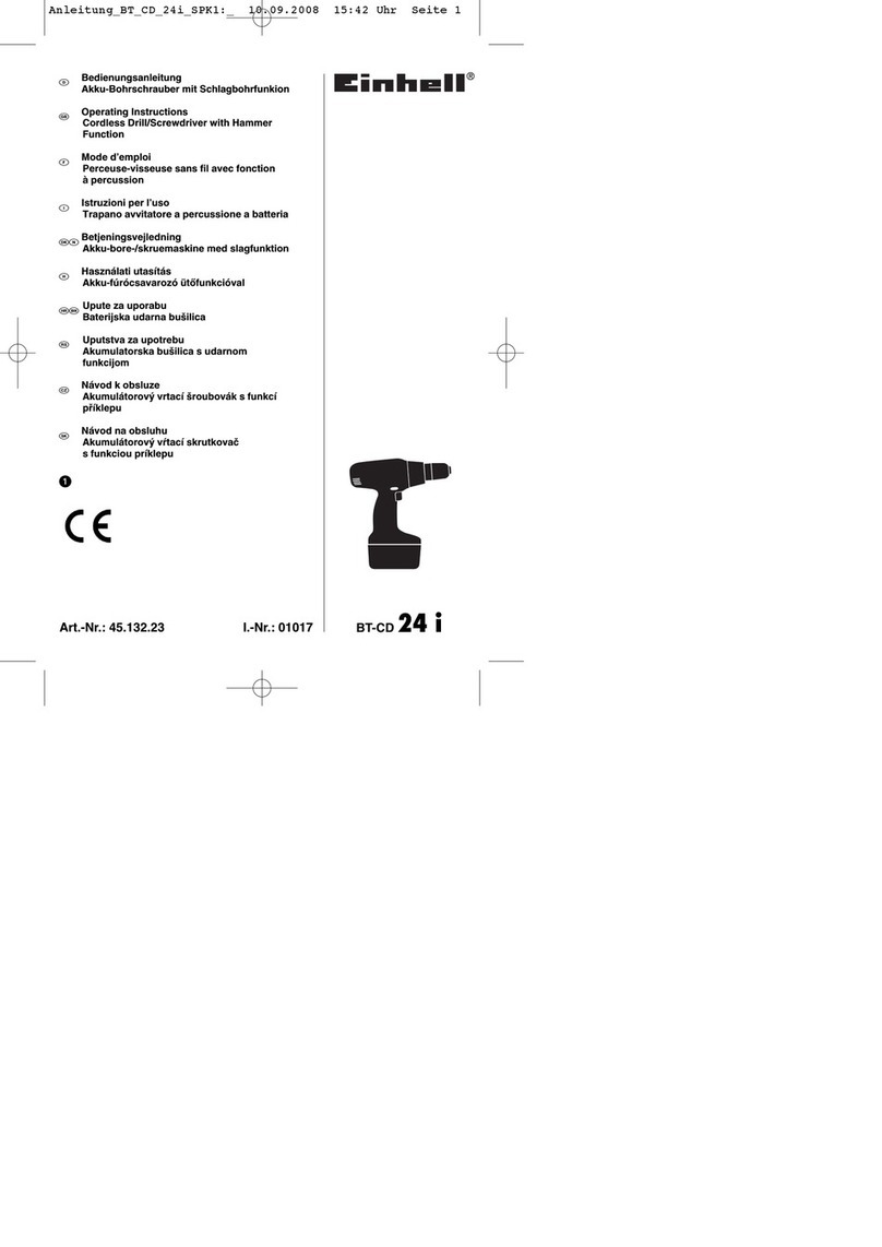 EINHELL 45.132.23 User manual