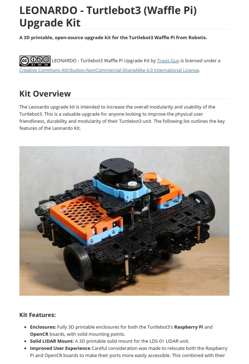 Leonardo Turtlebot3 Upgrade kit