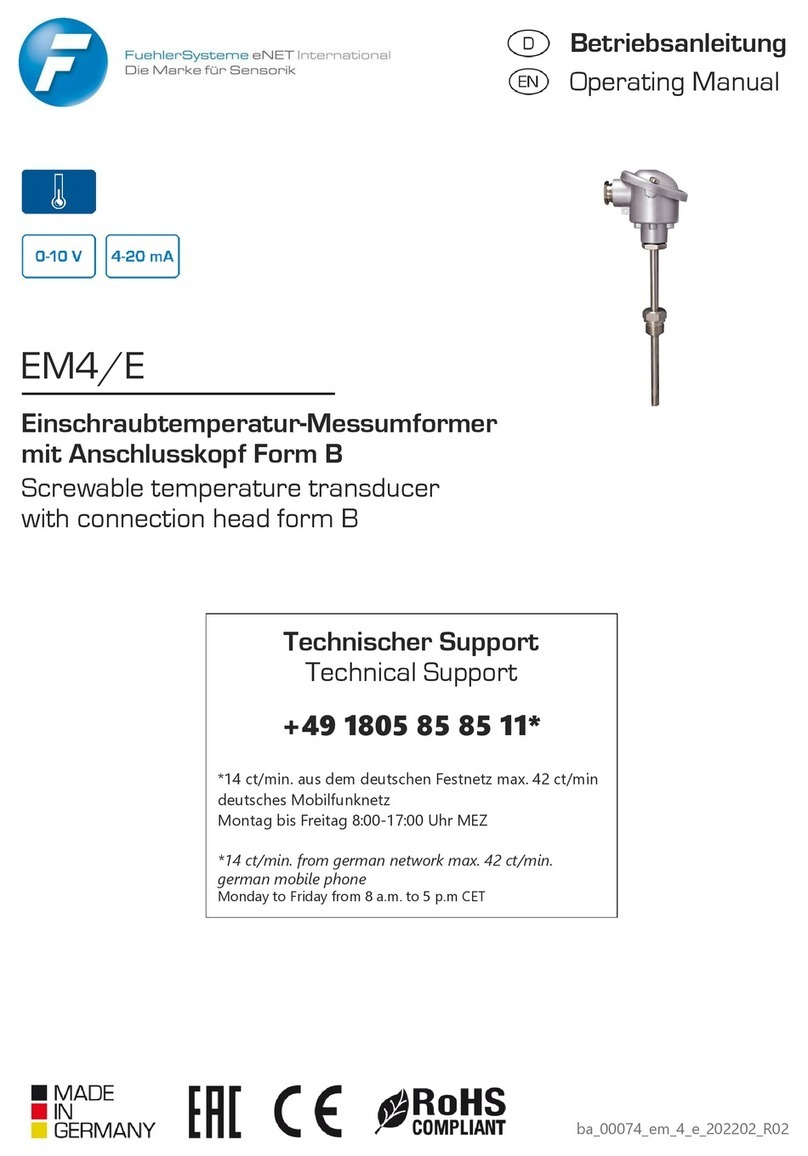 FuehlerSysteme eNET International EM4/E User manual
