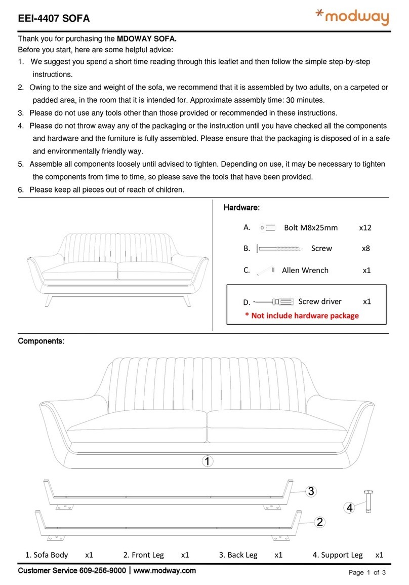 modway EEI-4407 User manual