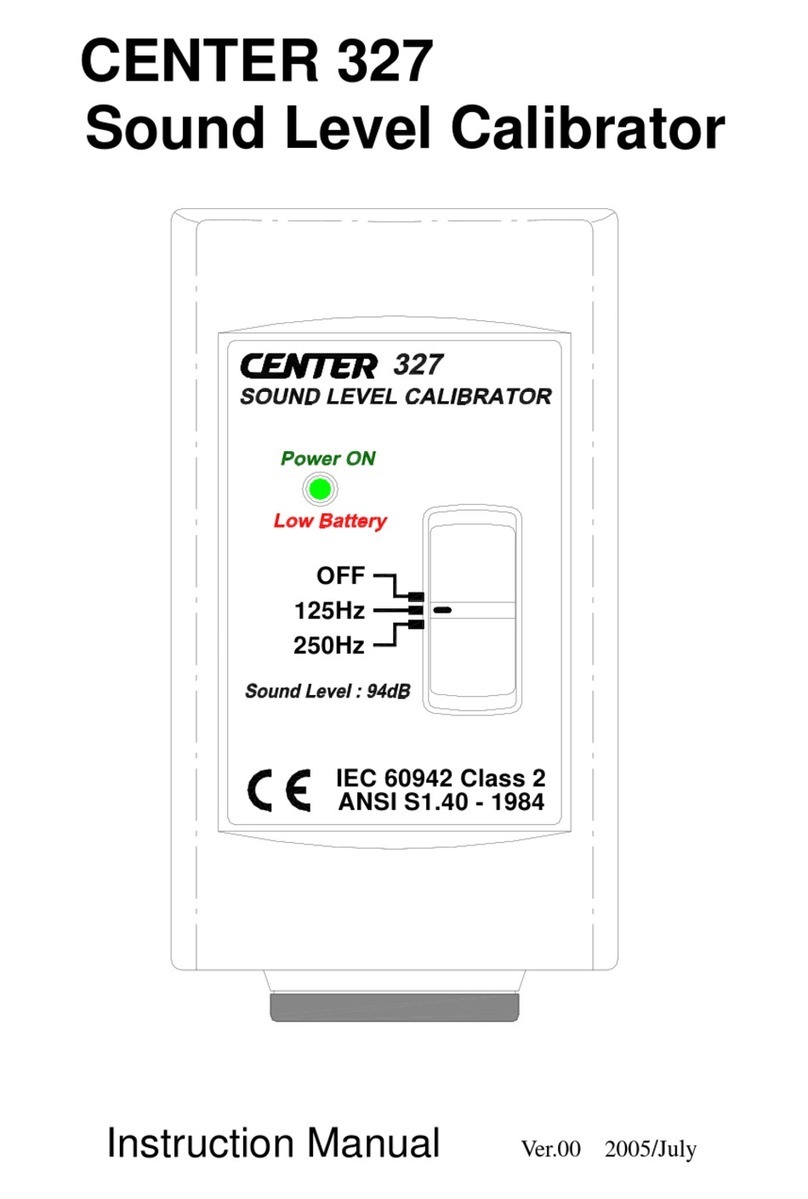 Center 327 instruction manual
