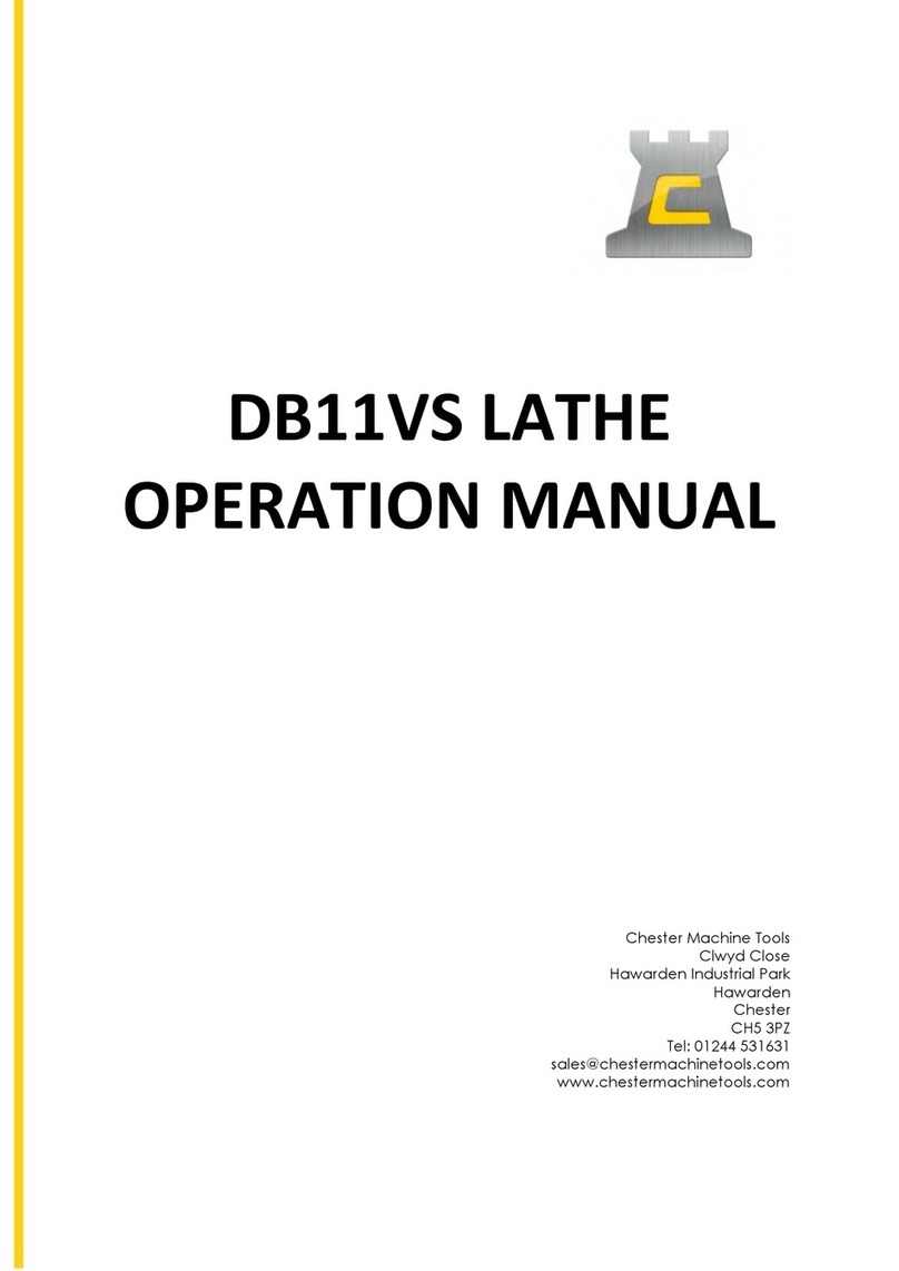 CHESTER DB11VS Operation manual