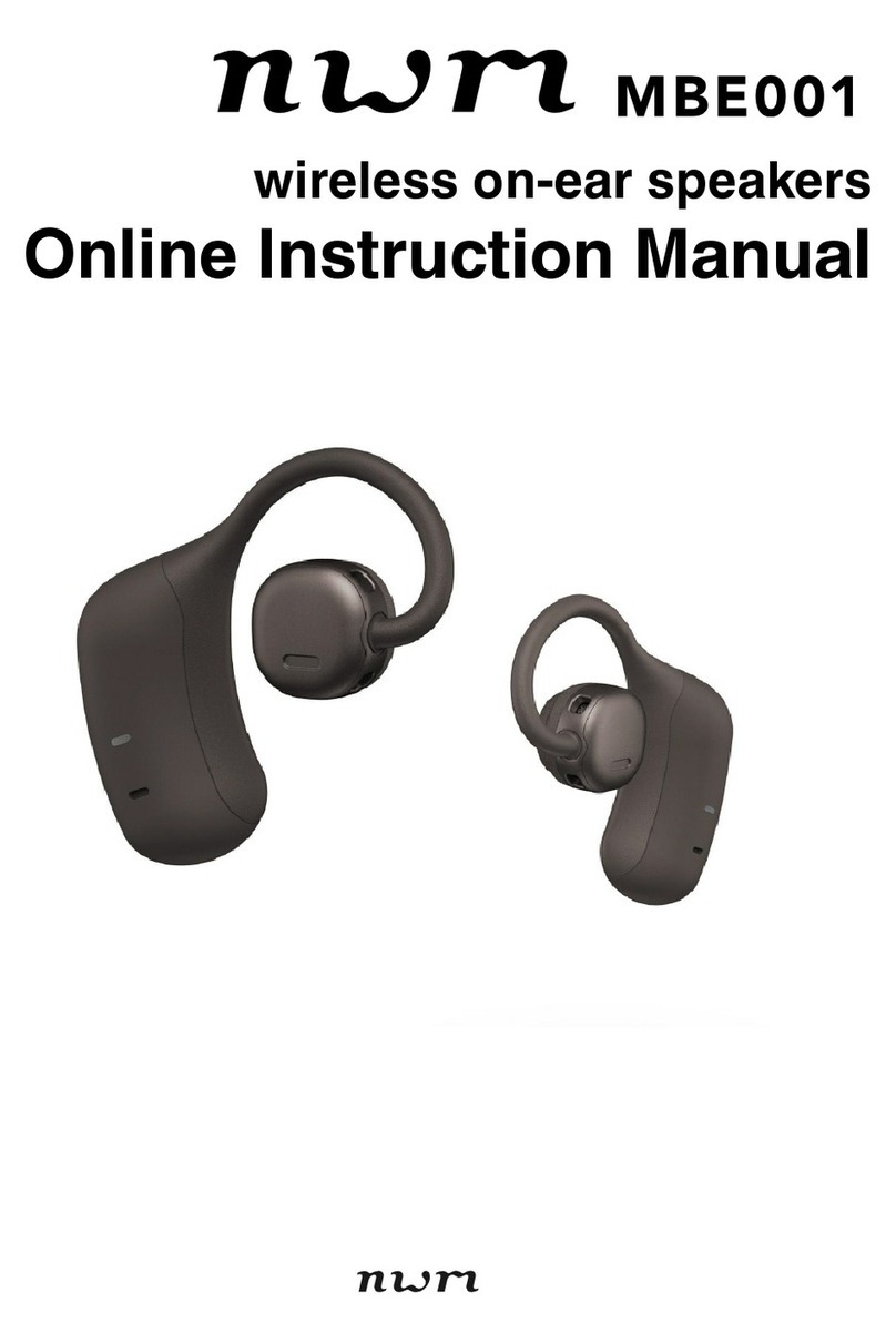 nwm MBE001 instruction manual