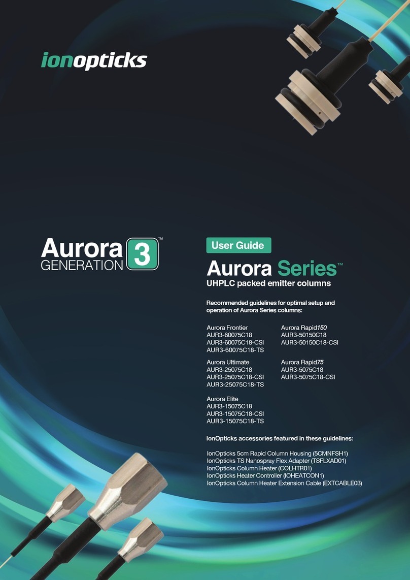 IonOpticks Aurora Series user guide