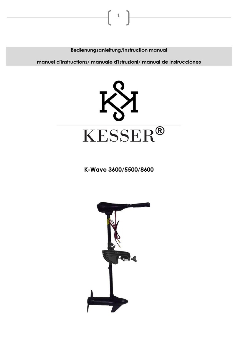 Kesser K-Wave 3600 instruction manual