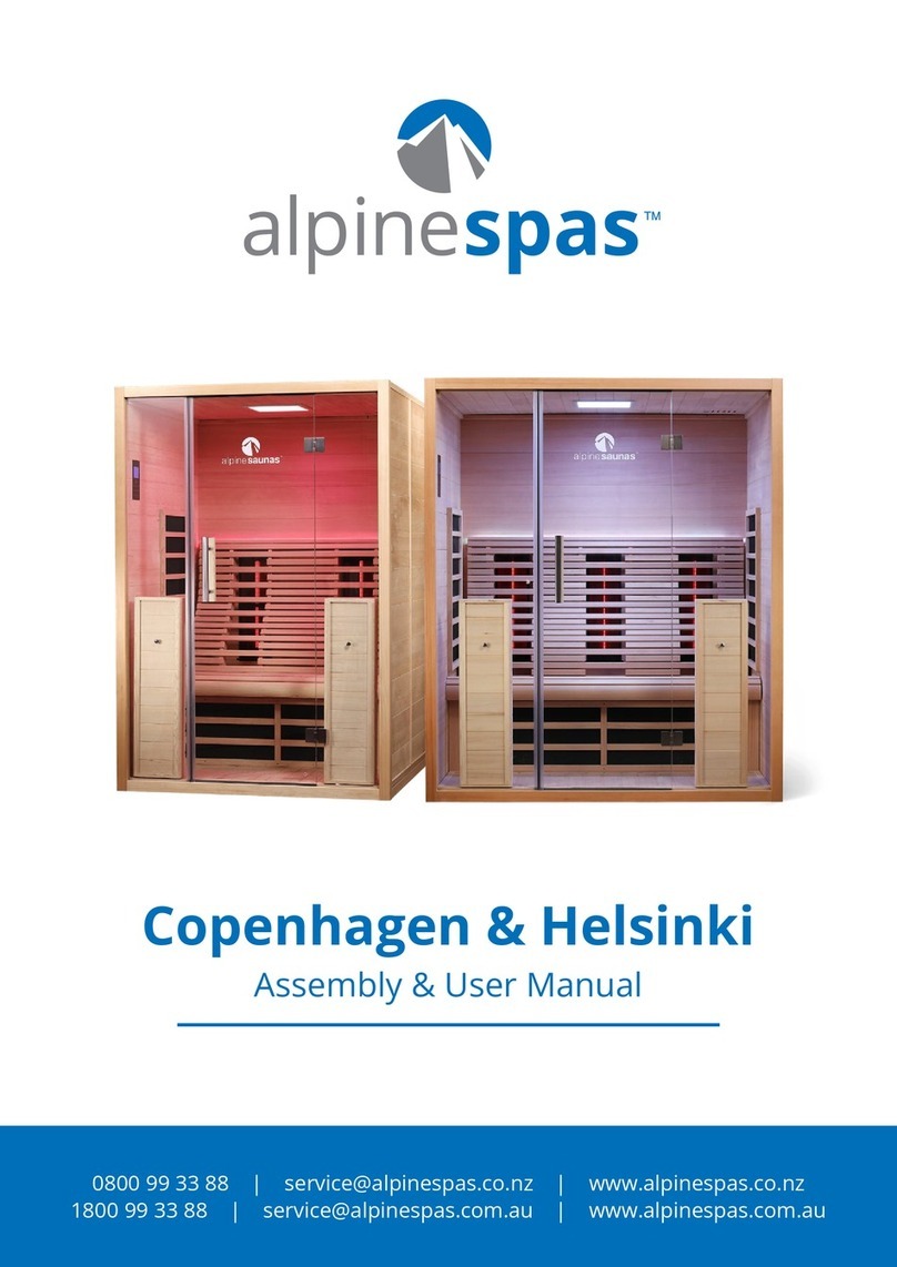 Alpinespas Copenhagen Assembly & user manual