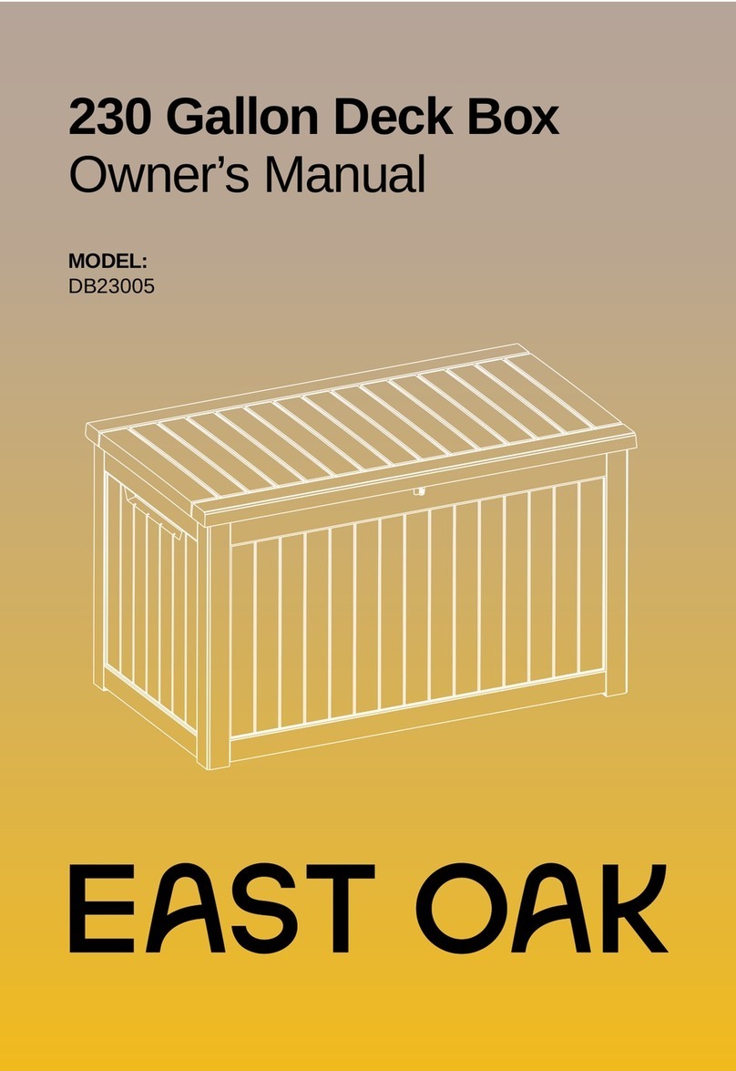 EAST OAK DB23005 owner's manual EAST OAK DB23005 owner's manual