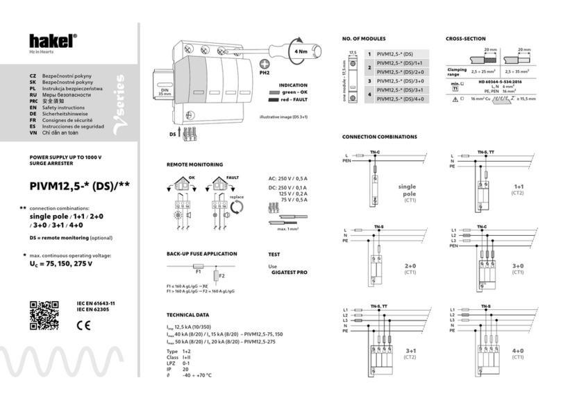 hakel V Series quick start guide