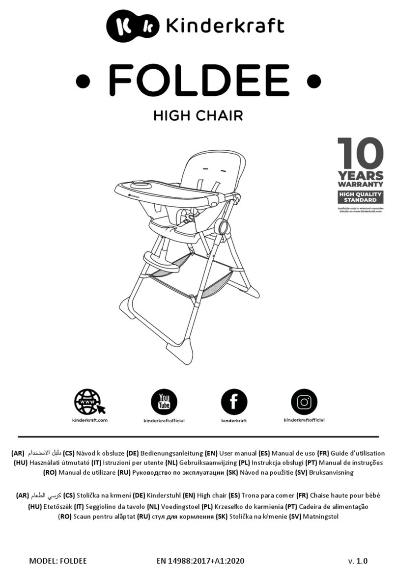 Kinderkraft FOLDEE User manual Kinderkraft FOLDEE User manual