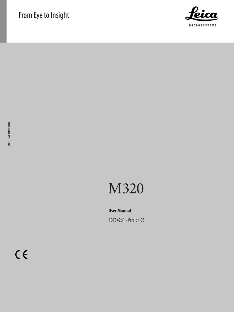 Leica Microsystems M320 user manual